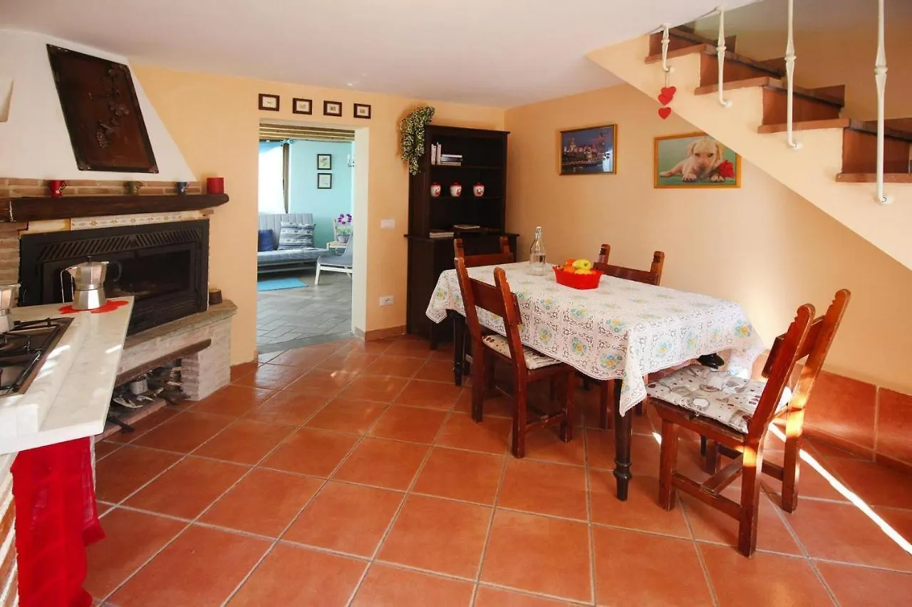 Holiday Home With Above-Ground Pool And Sea View In Monteggiori Santa Lucia